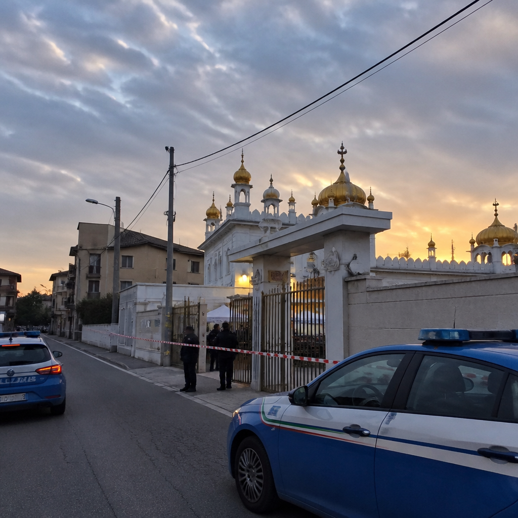 Duplice omicidio al tempio sikh di Covo, arrestato in UK