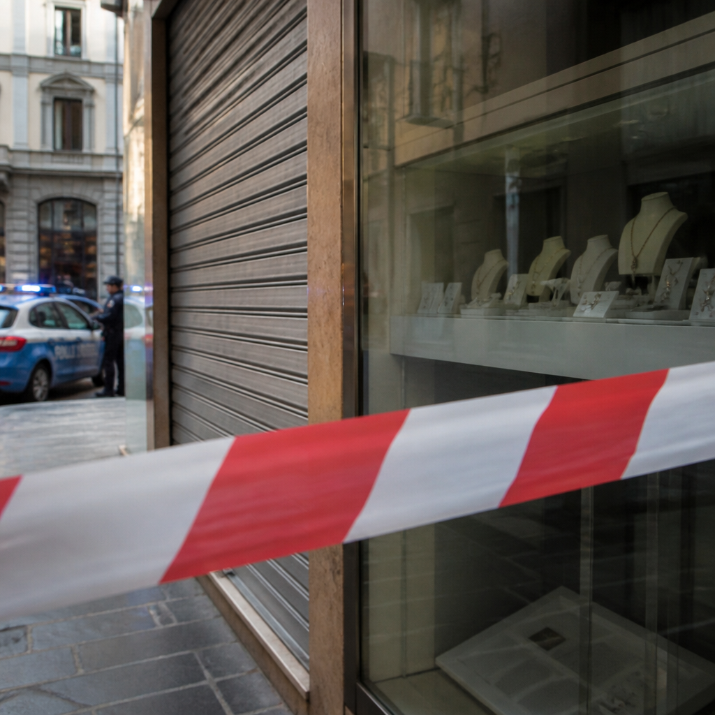 Furti in gioiellerie nel Potentino, due arresti della Polizia